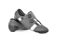 Sleek black Bont Vaypor S Li2 Reflex Havoc cycling shoes with a precision BOA Fit System and lightweight carbon chassis.