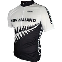Stylish New Zealand replica jersey in vibrant colors, featuring a full-length hidden zip and multiple handy pockets.