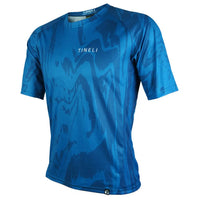 Men's Python Trail Jersey in a relaxed fit, crafted from rugged QuickDry fabric with double-stitched hems for durability.