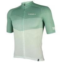 Vibrant Headland Jersey in a sleek design, showcasing breathable fabric and bold colors for ultimate cycling comfort.