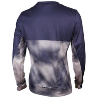 Women's Nimbus Long Sleeve Trail Jersey in a vibrant design, crafted for Enduro and DH riding with durable, functional fabric.