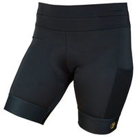 Women's Core Adventure Shorts in a rugged, functional design, featuring multiple pockets and comfortable padding for outdoor activities.
