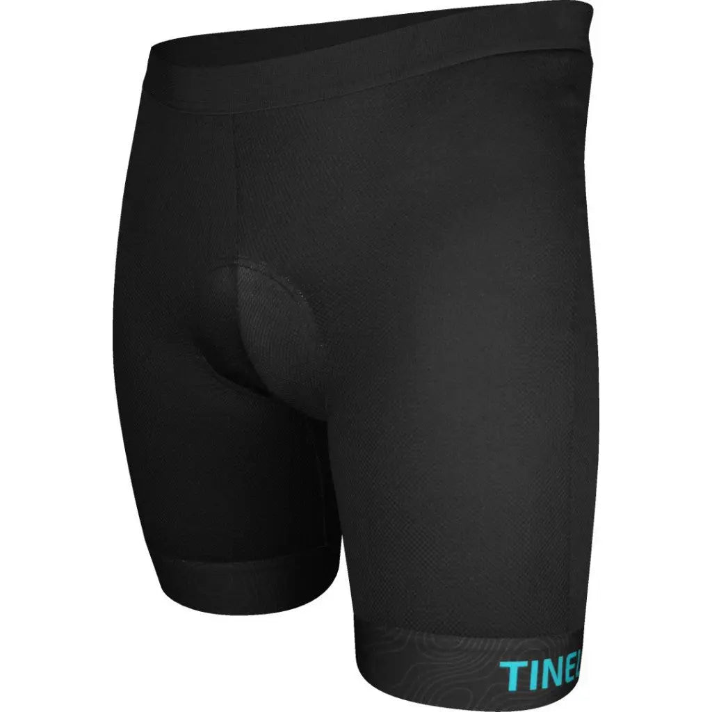 Lightweight MTB Liner with padded Tineli Contour chamois and breathable fabric, designed for comfort under trail shorts.