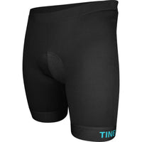 Lightweight MTB Liner with padded Tineli Contour chamois and breathable fabric, designed for comfort under trail shorts.