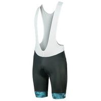 Men’s Moray Bibshorts in a sleek design, crafted from breathable 240gsm lycra with mesh straps and elite gripper bands for optimal comfort.