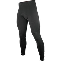 Cozy black tights crafted from flexible Velors fabric, designed for warmth and comfort during cold weather rides.