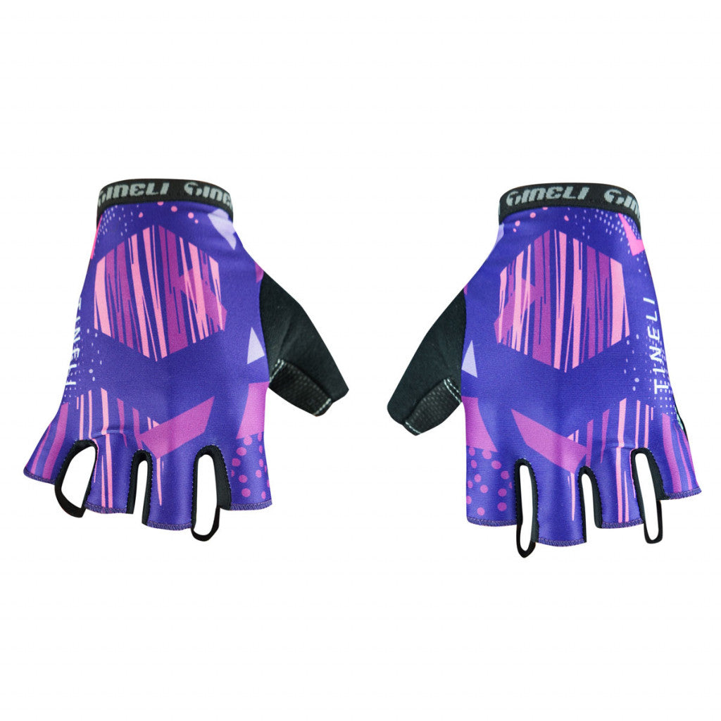 Lightweight Chaos Aero Gloves in black, designed for cycling with ventilated fabric and a terry thumb sweat band for comfort.