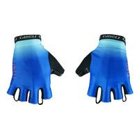 Lightweight Bandwidth Aero Gloves in black, designed for cycling with a ventilated mesh and sleek, low-bulk palm.
