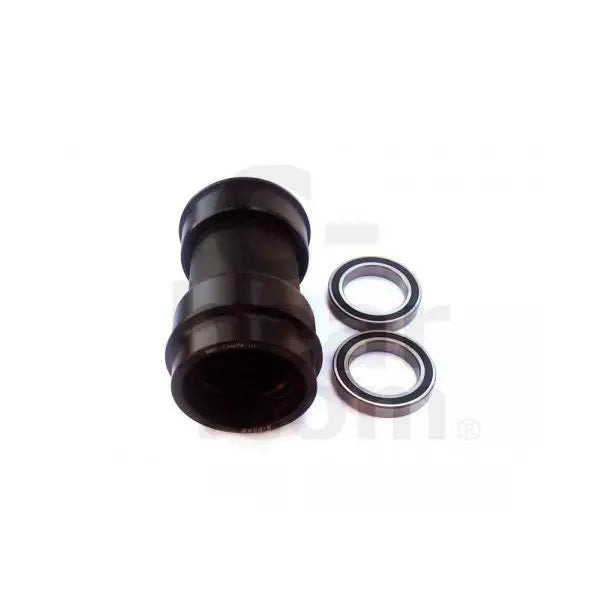 Detailed view of the C-Bear BBRight Campagnolo Ultra Torque Ceramic Bottom Bracket with precision aluminum cups and durable ceramic bearings.