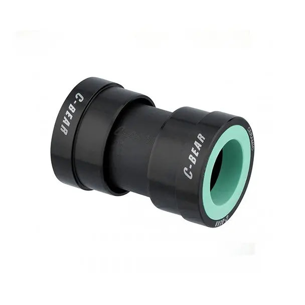 Sleek C-Bear BB PF30A Cannondale SRAM DUB ceramic bottom bracket with precision CNC aluminum cups and durable bearings.