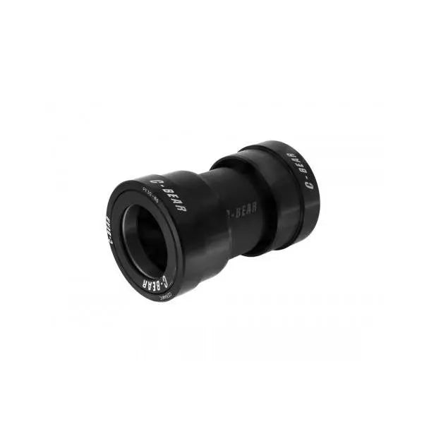 Detailed view of the C-Bear BB PF30 30mm Rotor Spindle Crank, showcasing precision CNC aluminum cups and ceramic bearings for cyclocross and MTB.