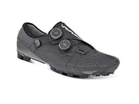 Sleek black Bont Vaypor G Li2 cycling shoe in wide fit, showcasing a durable carbon chassis and precise BOA Li2 dials.