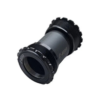 Detailed view of the C-Bear T45 Colnago 82.5mm bottom bracket with 30mm spindle compatibility and high-performance race bearings.
